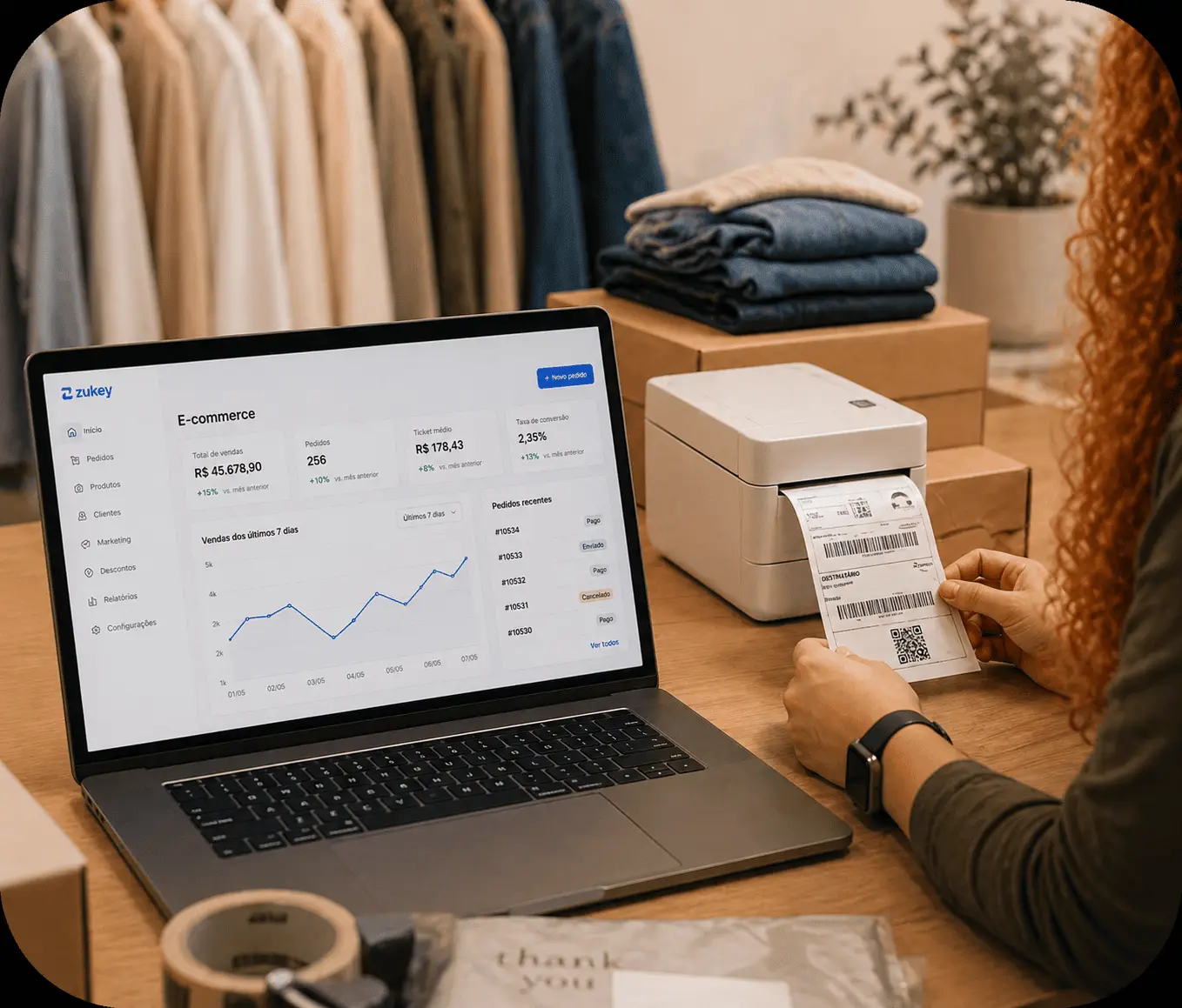 Gestão de e-commerce no Zukey